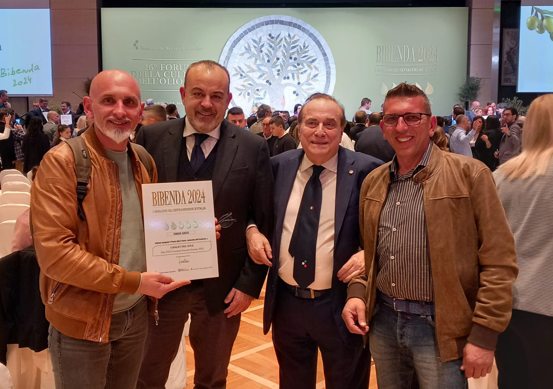 Premiazione Bibenda 2024