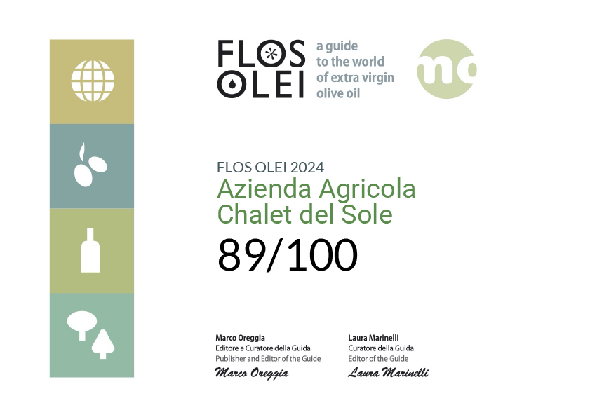 Azienda Agricola Chalet del sole e' stata selezionata da Flos Olei 2024!